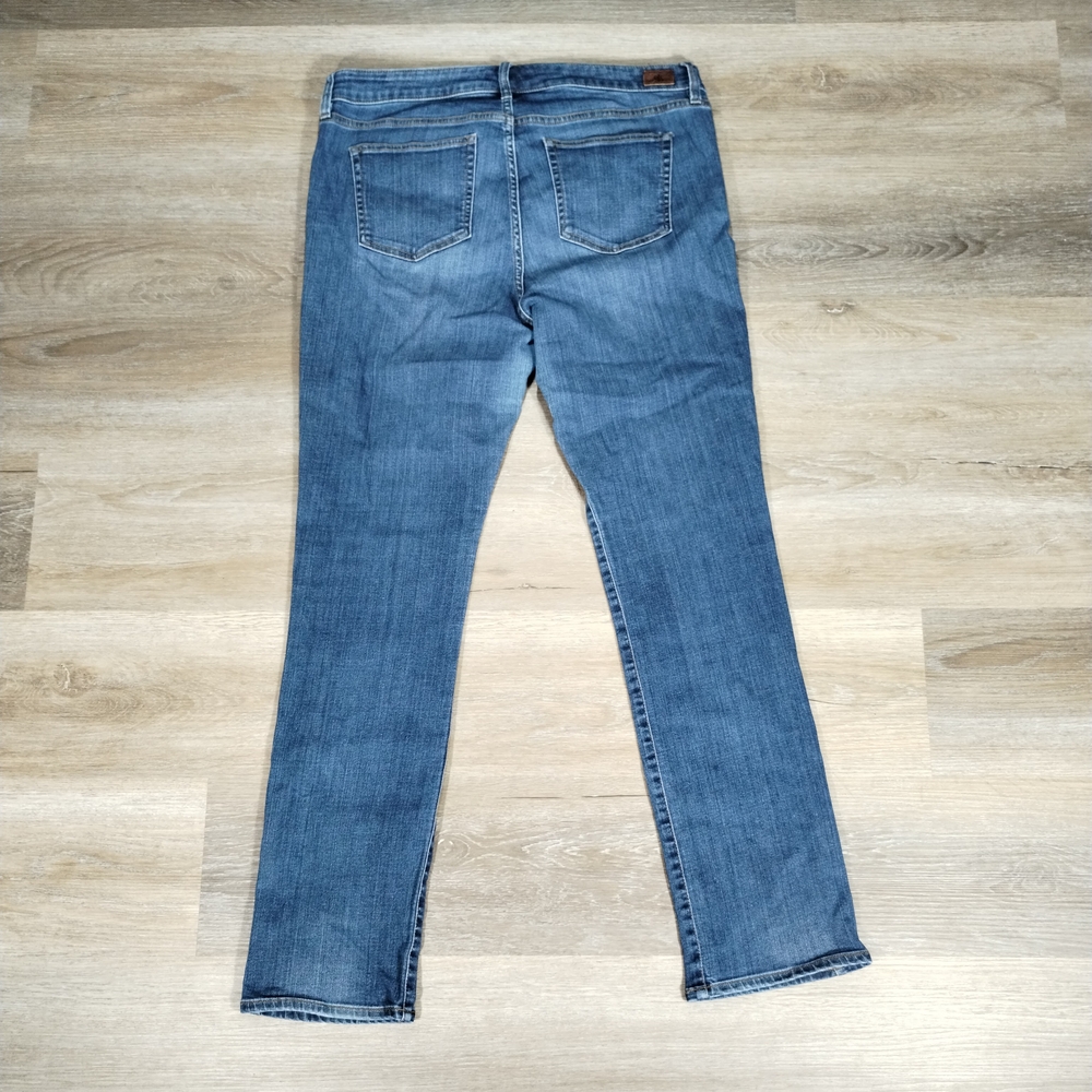 Lauren Ralph Lauren Premium Straight Jeans Sz 14 (35×30.5) Blue Casual Highrise - Picture 6 of 8